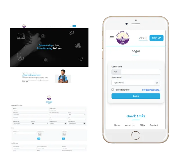 Z Funds interface